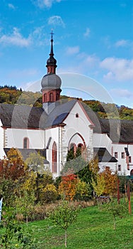 Monastery Ebersbach in autumn