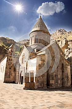 Monastery of Geghard in Yerevan