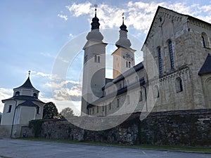 the monastery of Gurk in Kaernten in Austria
