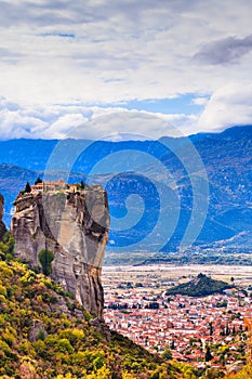 Monastery of the Holy Trinity i in Meteora, Greece