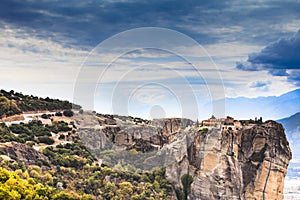 Monastery of the Holy Trinity i in Meteora, Greece