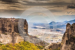 Monastery of the Holy Trinity i in Meteora, Greece