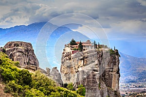 Monastery of the Holy Trinity i in Meteora, Greece