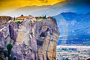 Monastery of the Holy Trinity i in Meteora, Greece