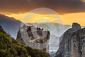 Monastery of the Holy Trinity i in Meteora, Greece