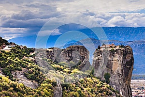 Monastery of the Holy Trinity i in Meteora, Greece