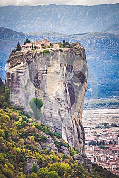 Monastery of the Holy Trinity i in Meteora, Greece