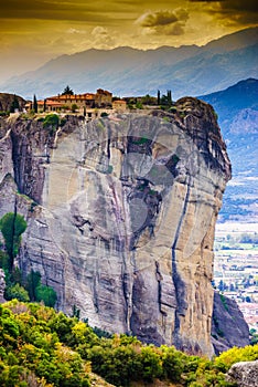 Monastery of the Holy Trinity i in Meteora, Greece