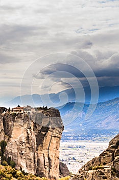 Monastery of the Holy Trinity i in Meteora, Greece