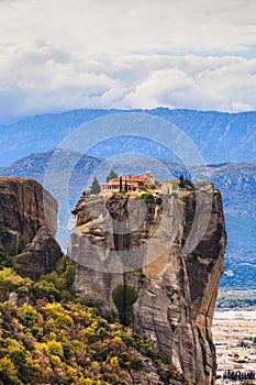 Monastery of the Holy Trinity i in Meteora, Greece