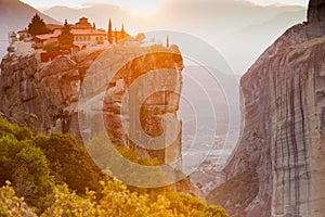 Monastery of the Holy Trinity i in Meteora, Greece