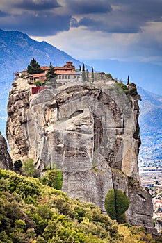 Monastery of the Holy Trinity i in Meteora, Greece