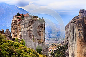 Monastery of the Holy Trinity i in Meteora, Greece