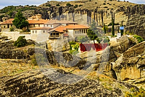 Monastery of the Holy Trinity i in Meteora, Greece