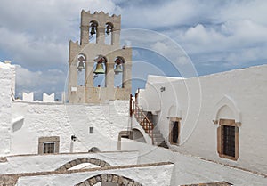 Monastery of John the Evangelist. Patmos island