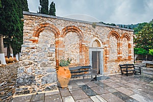 Monastery Kera Kardiotissa on Crete Island, Greece