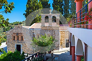 Monastery Kera Kardiotissa in the mountains of Crete.