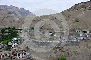 Monastery of Lamayuru in Ladakh, India