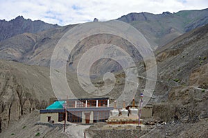 Monastery of Lamayuru in Ladakh, India