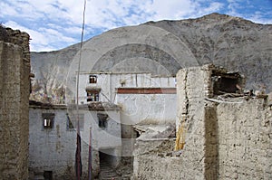 Monastery of Lamayuru in Ladakh, India