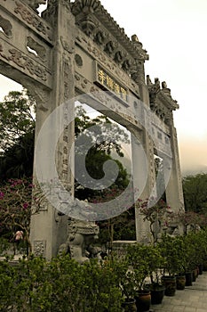 Monastery on Lantau Island