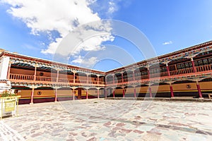 Monastery at Leh, Ladakh, India photo