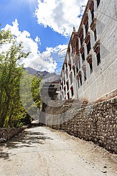 Monastery at Leh, Ladakh, India photo