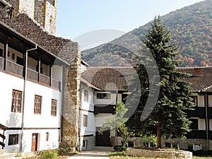 Monastery Manasija in Serbia