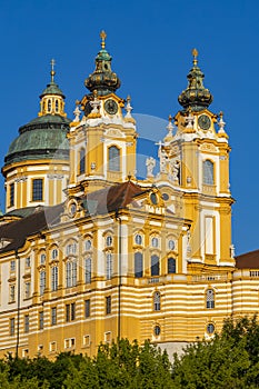 Monastery Melk in north Austria