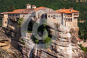 Monastery at Meteora in Trikala region, Greece.