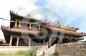 A monastery in Mongolia