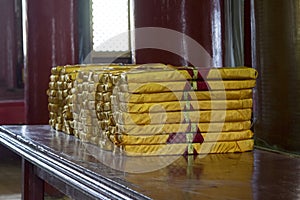 In a monastery in Mongolie