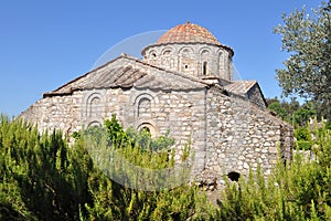 Monastery Moni Thari,island Rhodes, Greece photo