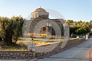 Monastery Moni Thari, island Rhodes, Greece.