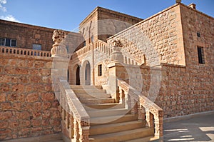 Monastery Mor Gabriel. Southeastern Turkey. Near the city of Midiat.