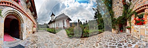 Monastery Museum at Moldovita monastery in Romania