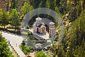 Monastery near Sarganska Osmica Shargan eight - Serbia