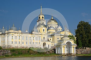 The monastery of Nilo-Stolobensky deserts in the Tver region, Russia