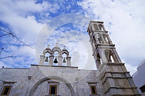 Monastery of Panagia Tourliani in Ano Mera, Mykonos, Greece