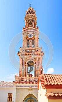 Monastery Panormitis. Symi Island. Greece