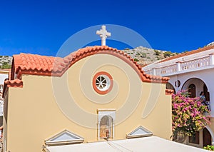 Monastery Panormitis. Symi Island. Greece