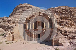 The monastery, Petra