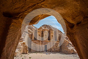 Monastery at Petra, Jordan