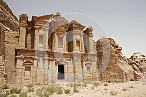 Monastery, Petra, Jordan, Middle East