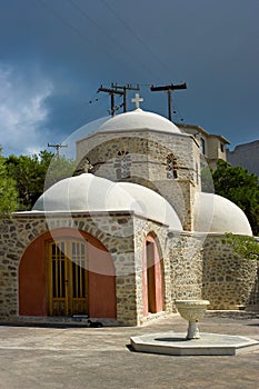 Monastery Profitis Ilias.
