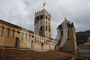 Monastery in Ripoll, Spain