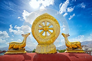 Monastery roof decoration