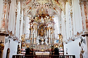 Monastery in Rottenbuch, Germany