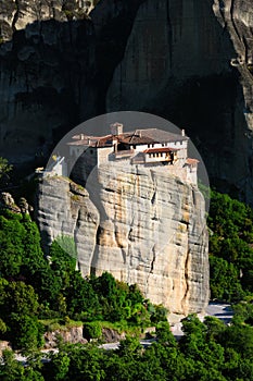 Monastery of Rousanou in Meteora in Greece