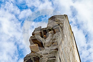Monastery ruins in Paulinzella in Thuringia